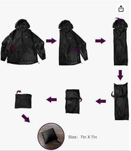 EZRUN Women's Travel Packable Hooded Rain Coat Windbreaker Jacket 