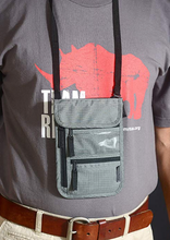 rfid blocking ripstop nylon neck pouch